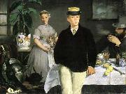 Fruhstuck im Atelier, Edouard Manet